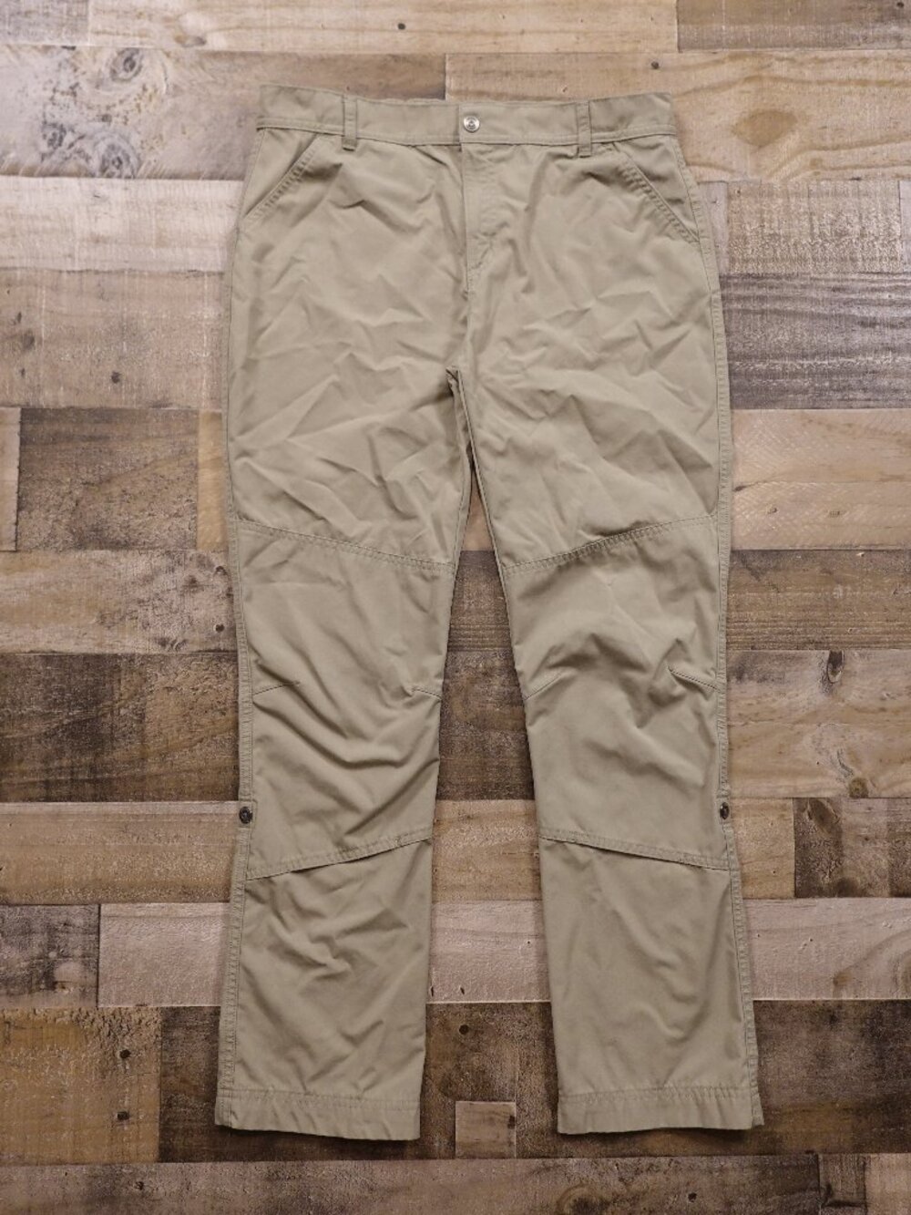 Patagonia Durable Hike Pants Girls XXL Garden Green Convertible Outdoor